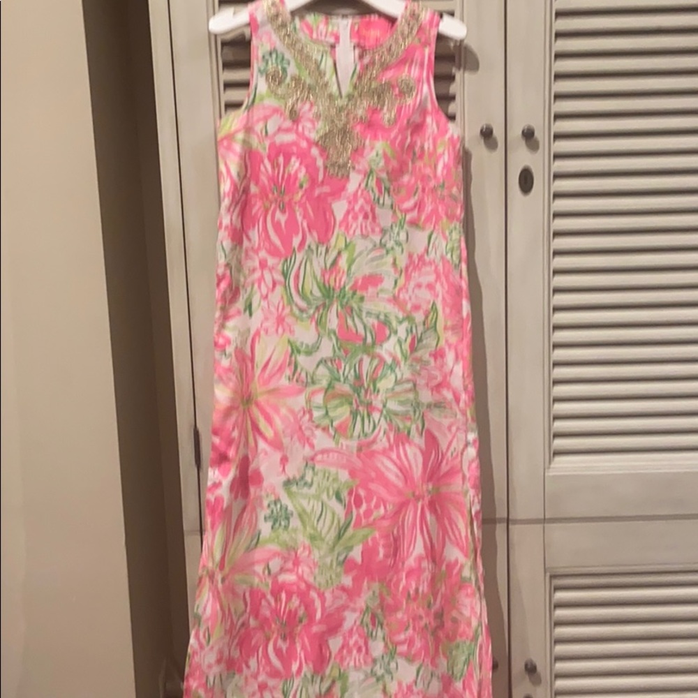 Lilly Pulitzer girls maxi dress